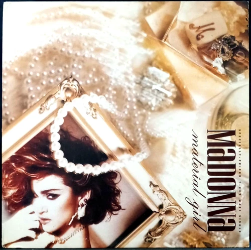 Madonna - Material Girl - 1985 12" Maxi (Sire) - Synth Pop