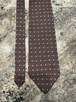Vintage Christian Dior Monsieur Multicolor Floral Tie