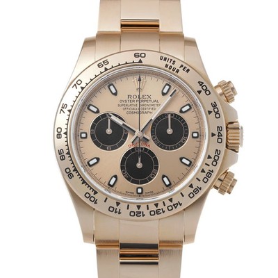 Rolex Cosmograph Daytona 116505 40mm Rose Gold Pink / Black Wristwatch #WW3275