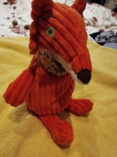 Les Deglingos Fuchs 🦊 Cord Stofftier Kuscheltier Plüsch ca 33 cm TOP ZUSTAND