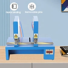 Pneumatic Stapler Double Head Smart Electric Stapler Binding Machine US