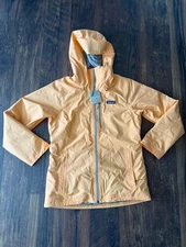 NEW Patagonia Insulated Powder Town Ski Jacket Vivid Apricot Women's SZ Medium