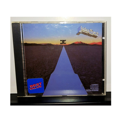 Judas Priest Point of Entry Rare 1st Edition CD Rock/Metal Columbia 1981  