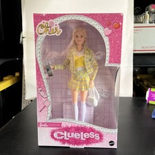Barbie Signature Doll Clueless Cher Collectible in Yellow Plaid Suit - Read Desc