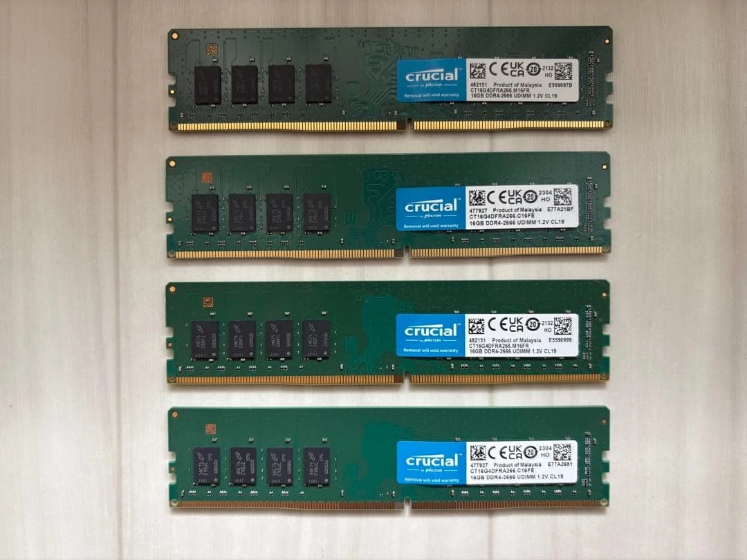 Crucial DDR4 SDRAM 64 GB Total Capacity Memory (RAM) for sale | eBay