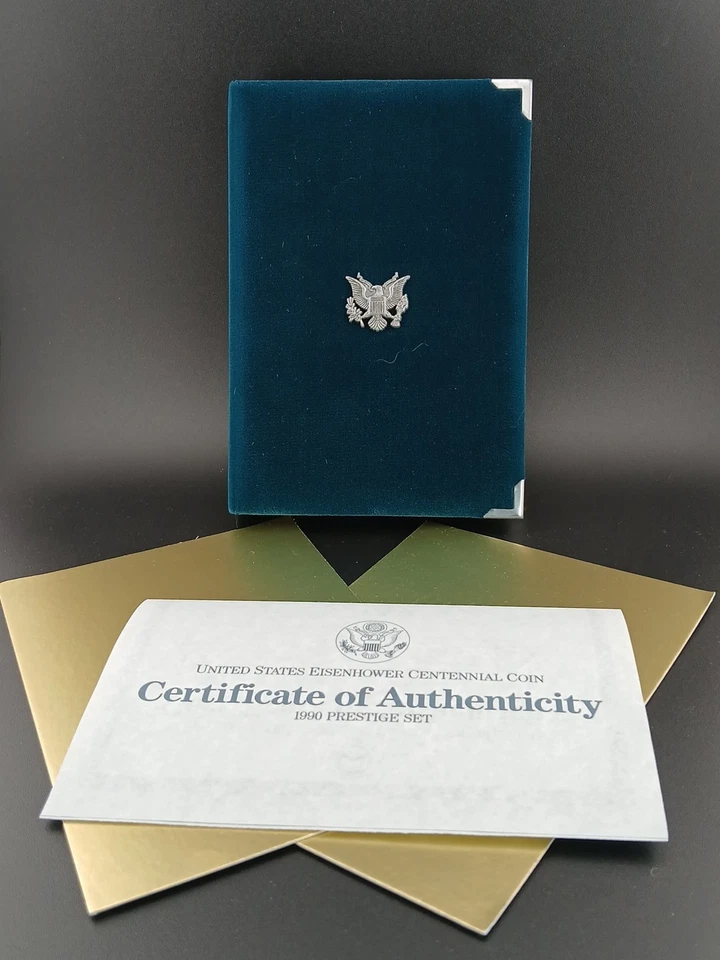 1990 Prestige Proof Set Original Capsules Box COA  - Image 3 of 4