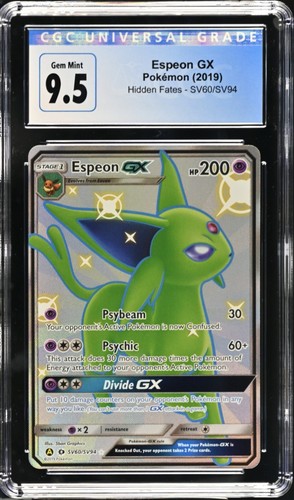 Espeon-GX graded CGC 9.5 for sale on eBay