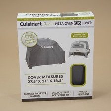 Cuisinart 3 In 1 Pizza Oven Plus Cover For Cuisinart Portable Pizza Oven NEW!!