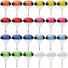 25 Pcs Parachute Toys, Mini Army Men Parachute Toys for , Flying Throwing Gif...
