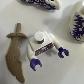 Lego Ninjago White Snake Pythor Minifigure 70750 New 2015