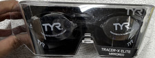 TYR Tracer-X Elite Mirrored Adult Fit Swimming Goggles Swim Goggles lot of 2