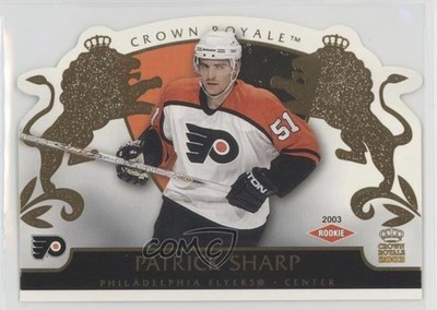 2002-03 Pacific Crown Royale 1947/2299 Patrick Sharp #130 Rookie RC 0q3