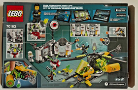 LEGO ULTRA AGENTS 70163 Toxikita&rsquo;s Toxic Meltdown Complete Manual & Figs Retired