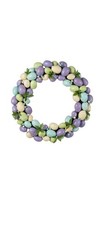18  Purple Hue Easter Eggs Wreath
