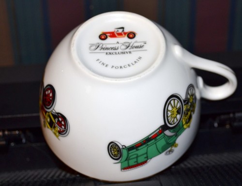 PRINCESS HOUSE White Porcelain Coffee Cup TO A VERY SPECIAL PERSON Classic Cars - Picture 3 of 3