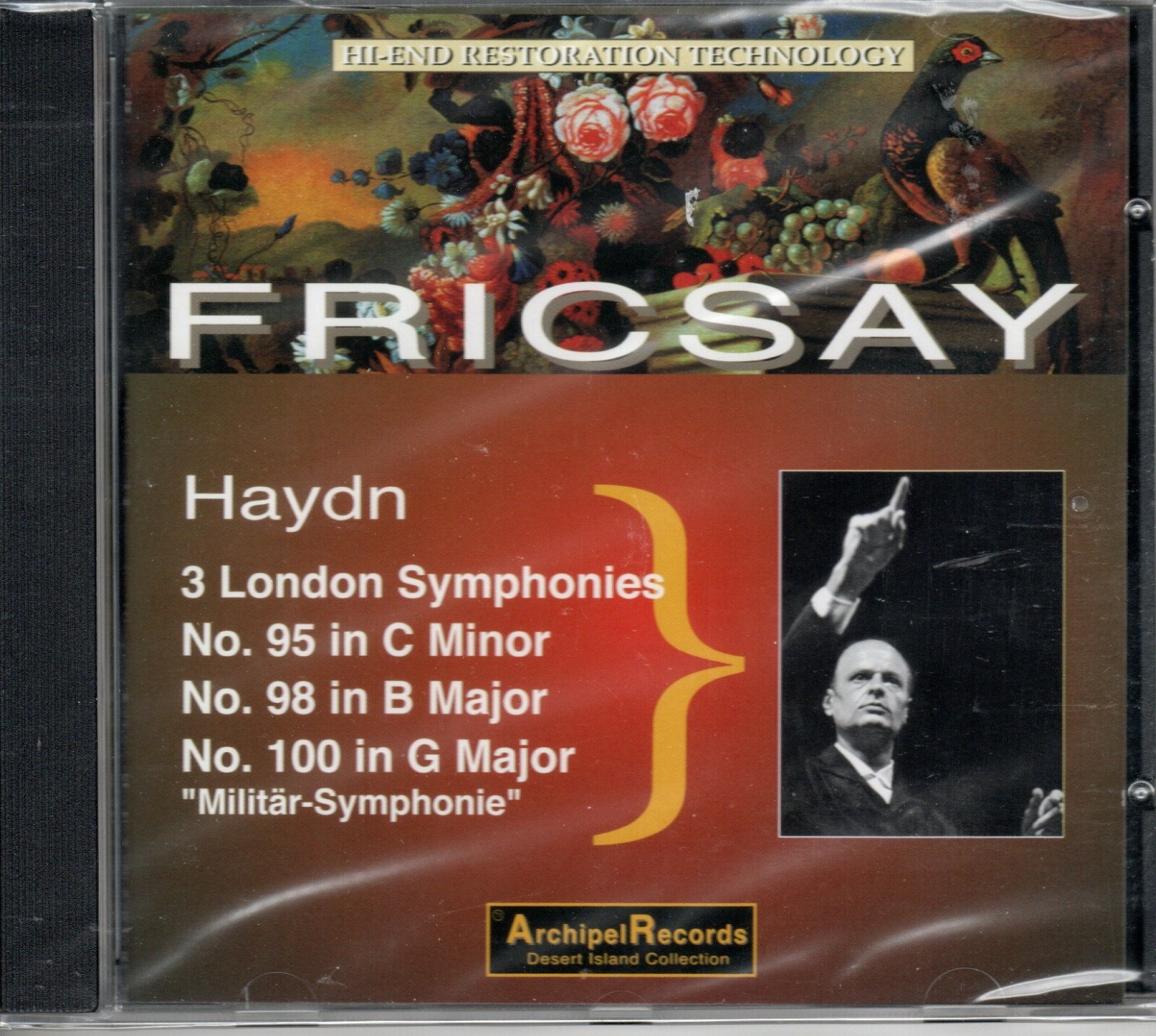 HAYDN - THREE LONDON SYMPHONIES - RIAS SYMPHONY ORCH - FRICSAY 1953