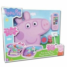  NEW PEPPA PIG PLAYGROUND SET with sounds and accessories