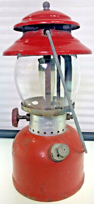 Coleman Model 200A Cherry Red Lantern | eBay
