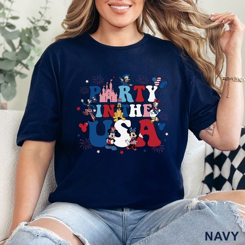 Mickey & Friends USA Shirt, Disney Patriotic Shirt, 202969 - Bild 13 von 20