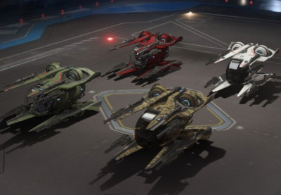 STAR CITIZEN - FURY - 4 PAINT PACK - Leatherback + Templar + Wasteland + Tengu