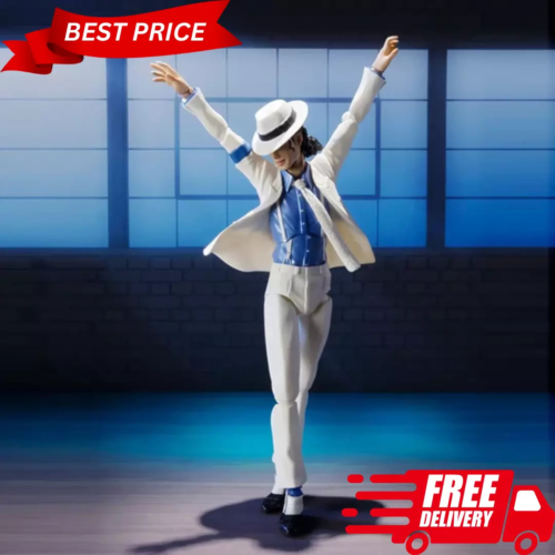 Michael Jackson Action Figure Smooth Criminal Moonwalk Collectable Model Toy US
