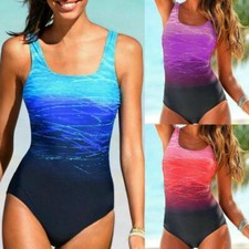 Swimsuit Beachwear Control Costume One Piece Monokini Swimming Tummy Womens