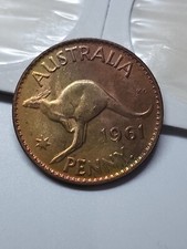 Australian 1961 PENNY CH UNC