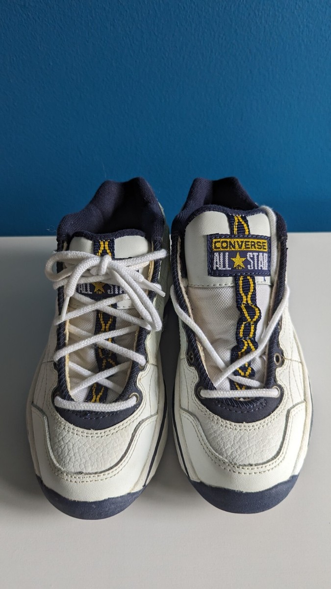 VTG 90s Converse All Star A/S Lore Mid Hi Size Youth VTG 90s Converse All Star A/S Lore Mid Hi Size Youth