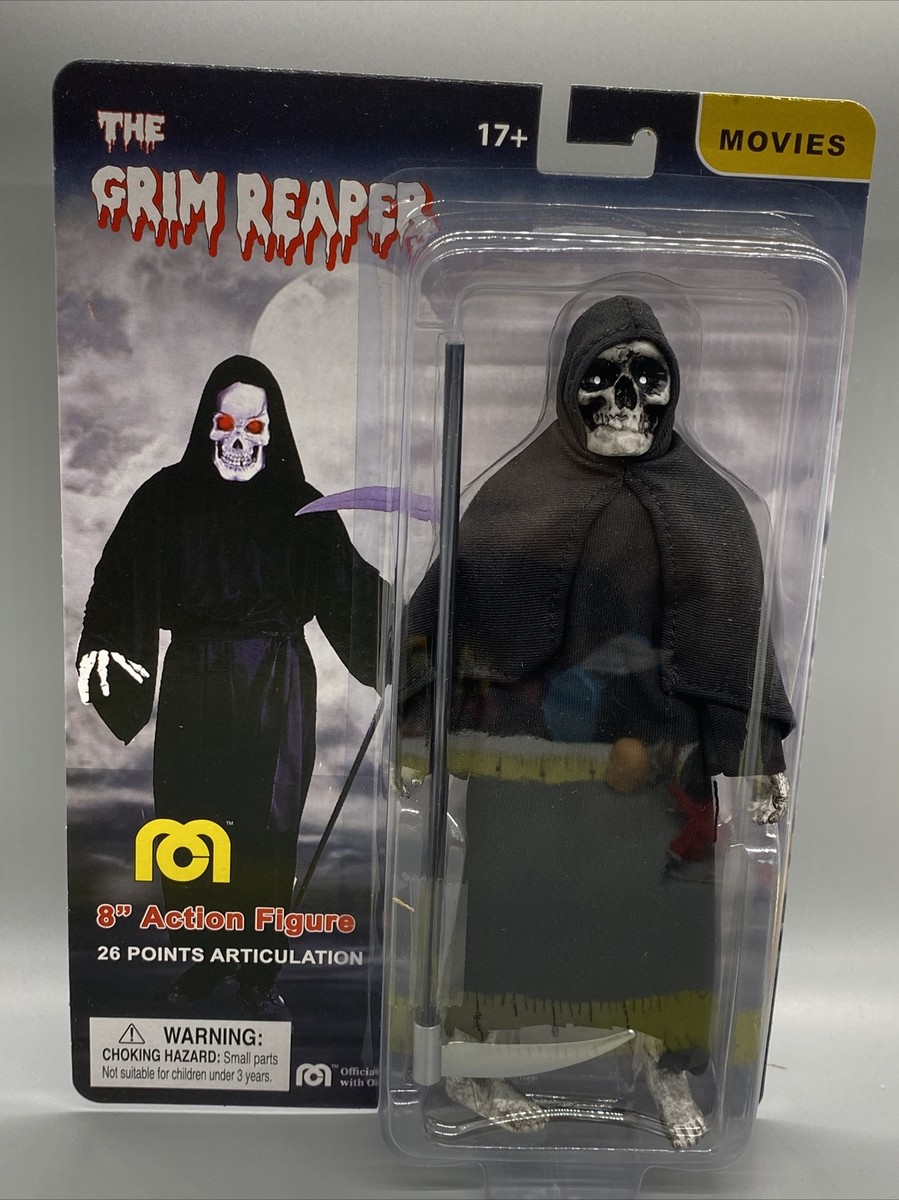 Grim Reaper Skeleton Death Mego horror action figure Topps X
