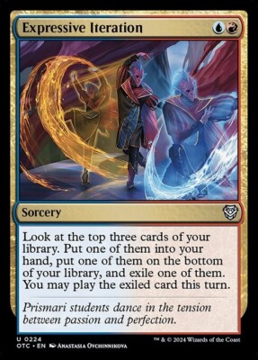 *MtG: Expressive Iteration - Commander: Outlaws of Thunder Junction Uncommon*