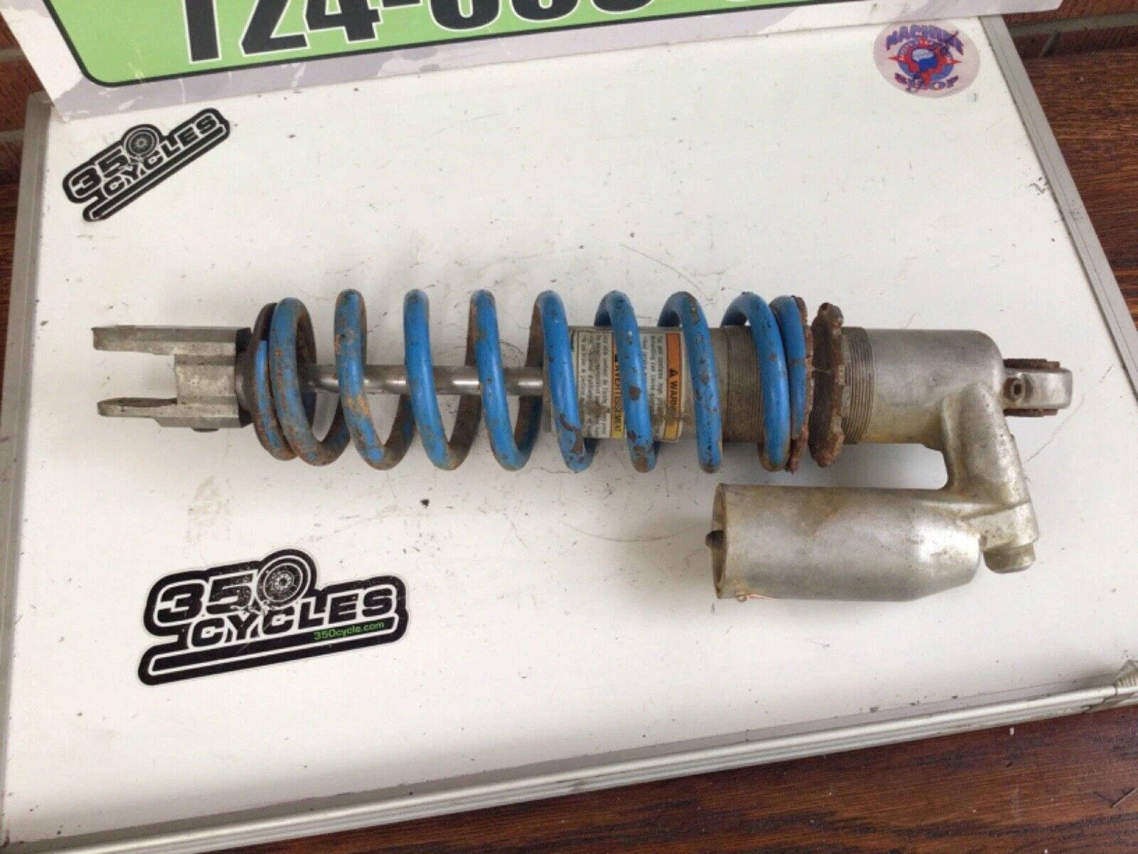 1995 - 2005 KAWASAKI KDX 200 220 OEM REAR SHOCK 45014-1596