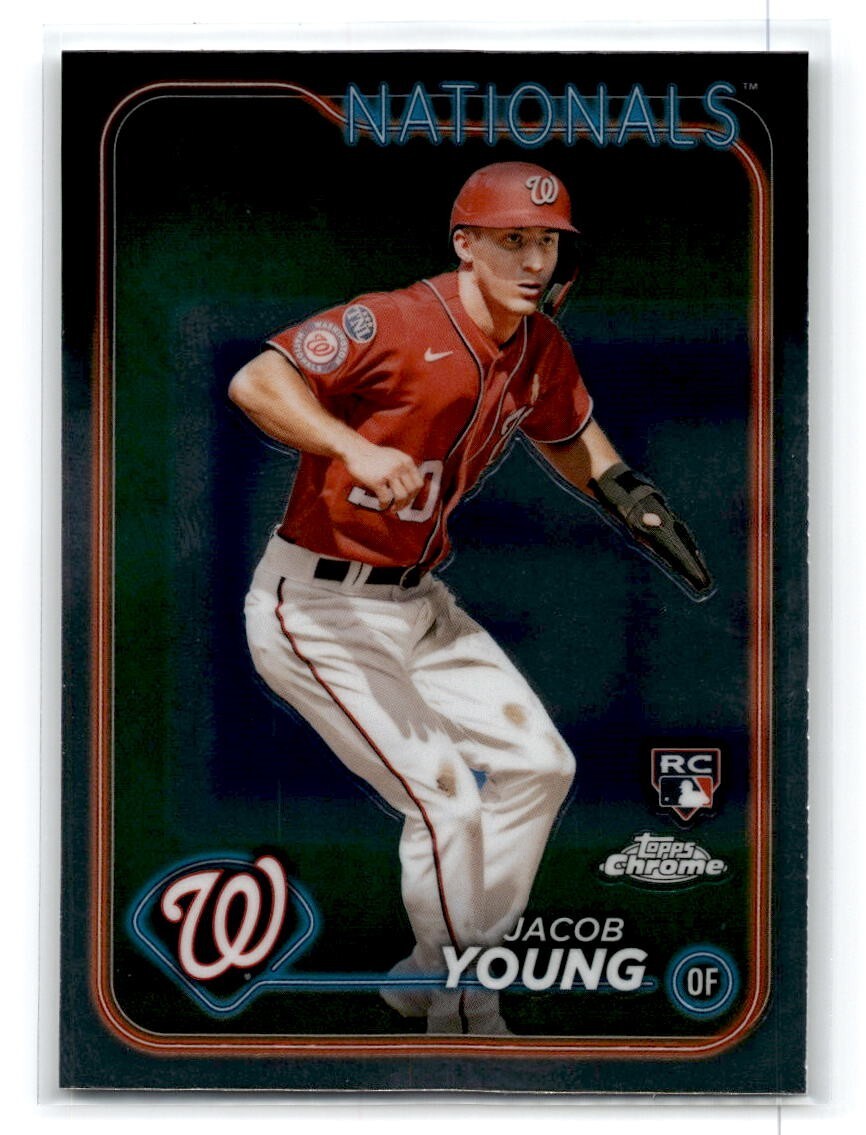 2024 Topps Chrome Jacob Young RC #264 Nationals