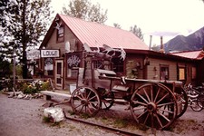 NOV 1992 Wrangell-St Elias National Park Lodge Alaska Kodak Slide Ref J141
