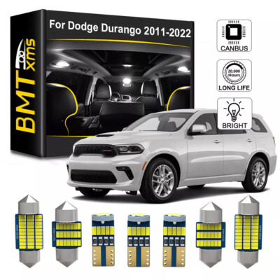 17x LED Interior Lights Package Kit T10 36MM White For 2011-2025 Dodge Durango