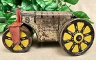 Marx Reversible Steam Roller Windup Tin Toy - for Parts or Restoration