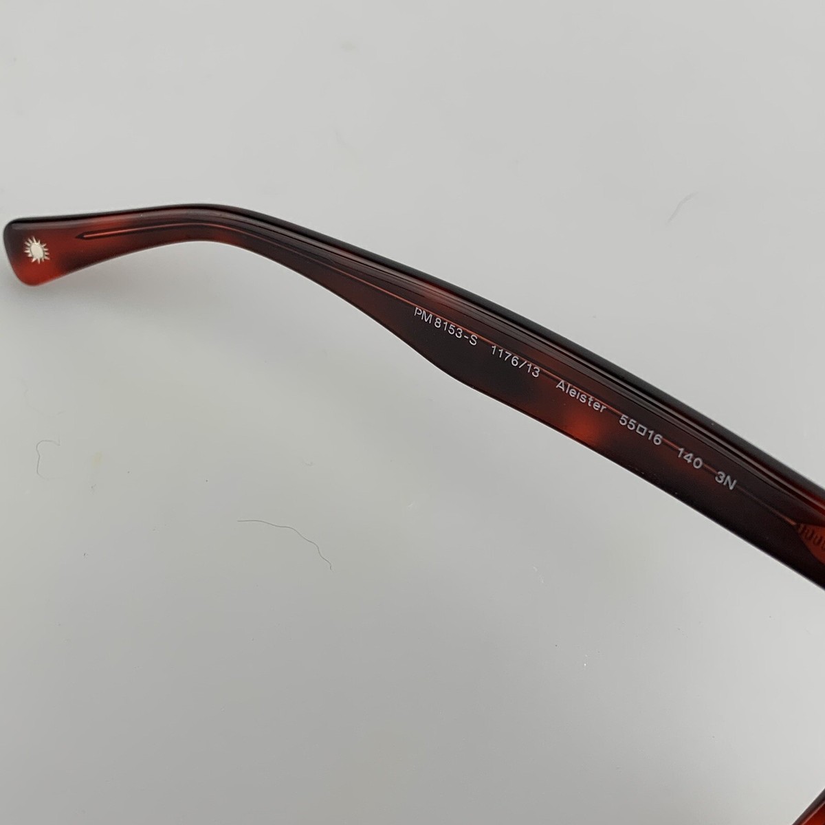 Paul Smith Aleister Y2K Sunglasses Brown Pink Cat Eye PM 8153-S 1089/73 Italy Paul Smith Sunglasses mod. PM 8153-S 1176/13 Aleister Red  main image 2
