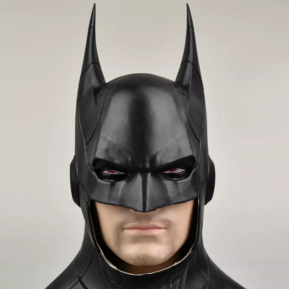 Cosplay Escuadrón Suicida Batman Arkham Caballero Máscaras Halloween Superhéroe Máscara Accesorios Foto 2 de 4