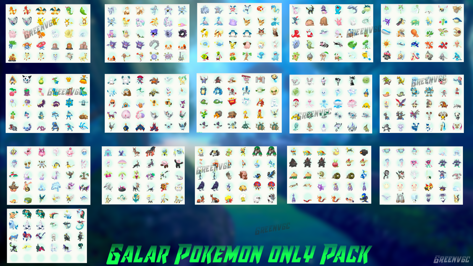 Pokemon Sword and Shield Galar Pokedex - 08/15/21 (1)