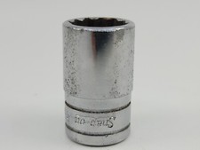 Snap On SW201 1/2" Drive 5/8" 12 Point SAE Shallow Socket USA