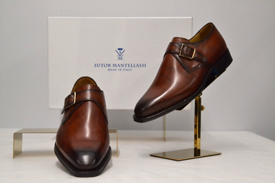 Sutor Mantellassi Men’s Shoes Sutor Mantellassi Shoes SALE! Patinated oak tan captoe derby  main image 4