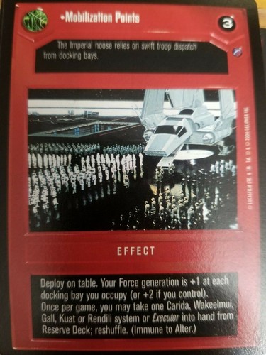 Star Wars CCG Death Star II BASIC SINGLES Select Choose Your Card SWCCG - Picture 80 of 121