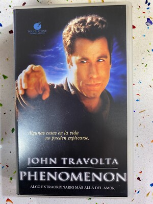 PHENOMENON VHS CINTA JOHN TRAVOLTA