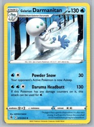 Galarian Darmanitan 072/264 Fusion Strike Uncommon