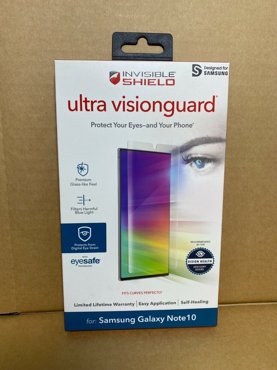 Zagg Invisible Shield Ultra Visionguard Samsung Galaxy Note 10