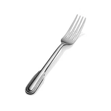 Bon Chef S2406 Stainless Steel 18/8 Empire European Dinner Fork, 8-7/32"