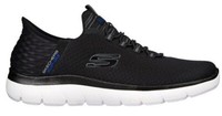 Skechers Mens Slip Ins Summits High Range Trainers Shoes Sneakers Black UK 6-12