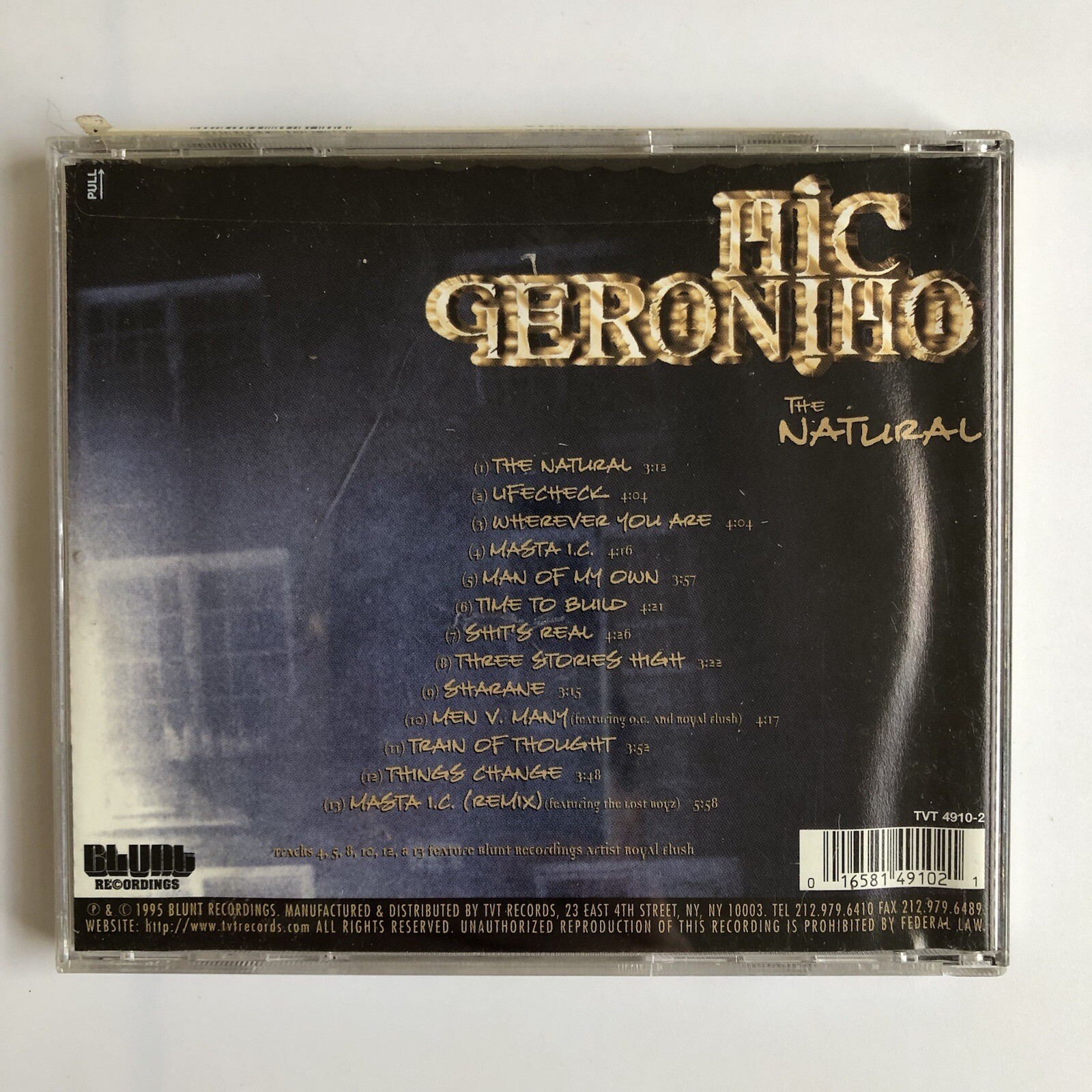 SEALED 1995 Vintage MIC GERONIMO The Natural CD eBay