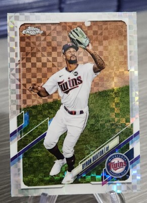 Byron Buxton 2021 Topps Chrome Xfractor #139 Minnesota Twins