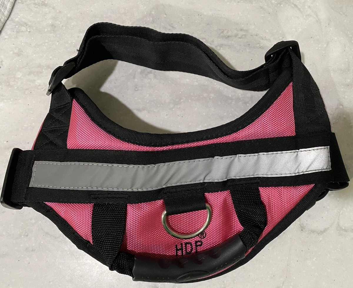 HDP Big Dog Soft Padded Adjustable No Pull Harness Size Large PINK