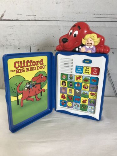 VTG 1994 San Francisco ToyMakers Clifford Talking Stories tested & works RARE - Picture 1 of 5